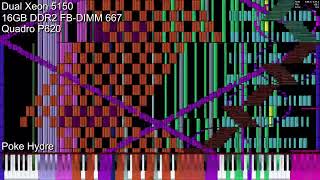 Black MIDI Dual Xeon 5150 vs Reptilian Dark Ritual 40 Million [upl. by Laban502]