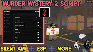 NEW Murder Mystery 2 Script Mobile  Silent Aim  Esp  Mm2 Script Pastebin 2024 [upl. by Hsiri]