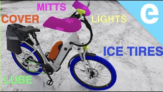 Winter Ready EBike Ride the Snow [upl. by Anicul]