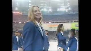 1998 Kuala Lumpur Commonwealth Games Opening Ceremony  Parade of Athletes Part 3 of 8 [upl. by Oivalf821]