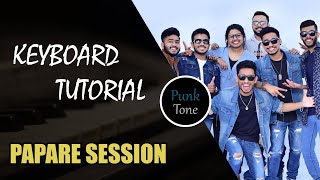 Sarith Surith and the NEWS Band Papare Session Keyboard Tutorial [upl. by Anneirb]