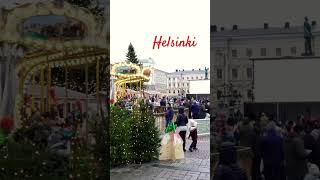 Helsinki Christmas market helsinki travel christmas [upl. by Eiro]