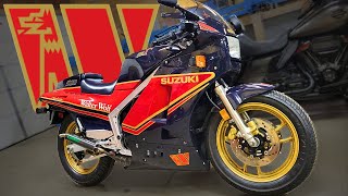 The Legendary Suzuki RG500 Walter Wolf  The First of Its Kind [upl. by Ferino]