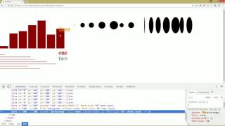 D3js Tutorial Part 8  SVG shapes adding text [upl. by Trixie931]