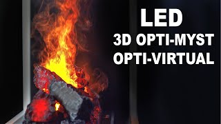 Welchen Elektrokamin brauchst du 3D Wasserdampf  LED  Opti Virtual Technik [upl. by Ravi]