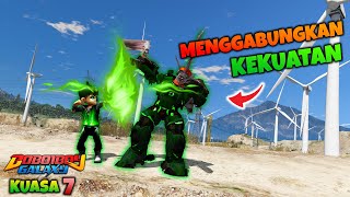 MENGGABUNGKAN KEKUATAN BOBOIBOY KUASA JAHAT DAN ROBOT HULKBUSTER JAHAT  GTA 5 [upl. by Fenny997]