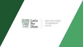 LatinPerDiem Latin Lessons Lucretius De Rerum Natura 1 [upl. by Corb78]