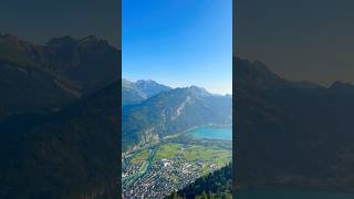 Breathtaking Views of Interlaken from Harder Kulm  SwitzerlandTravel Interlaken [upl. by Anilejna]