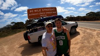 Vlog  Driving from ADL  PER NULLARBOR PLAIN  Longest straight stretch of road in the world [upl. by Con]