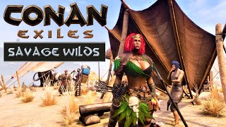 Found A Tomb During Travel amp More Named Thralls  Savage Wilds Mod  Conan Exiles PC Gameplay [upl. by Trebliw]