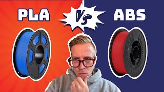 PLA vs ABS Filament Comparison amp Differences [upl. by Reinold]