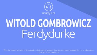 FERDYDURKE  Witold Gombrowicz  streszczenie i opracowanie lektury  nauqa [upl. by Enneite]