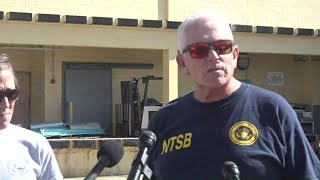 NTSB media briefing about the Kamaka Air plane crash [upl. by Schnell411]