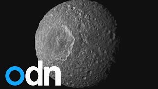 Saturn moon Mimas may have underground ocean [upl. by Airottiv]