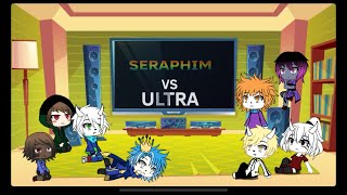 StoryShift reacts to Seraphim Vs ULTRA Sans [upl. by Erot]