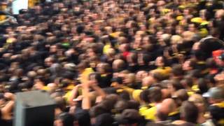 Schalke vs Dortmund Hooligans amp Ultras Gästeblock [upl. by Allekim]