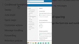 Highlight email in Outlook  shorts ittipsandtrick outlook itsupport viralshortsemailmsoffice [upl. by Ieso]