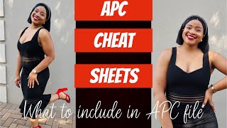 APC cheat sheets  APC File Part 2 [upl. by Yelrihs815]