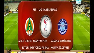 Multi Group Alanyaspor 42 Adana Demirspor PLAYOFF FİNALİ [upl. by Ahsayn]