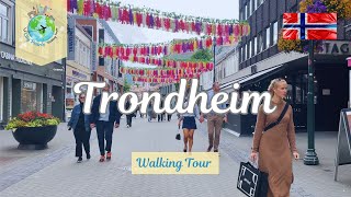 TRONDHEIM NORWAY 🇳🇴 WALKING TOUR [upl. by Shields421]