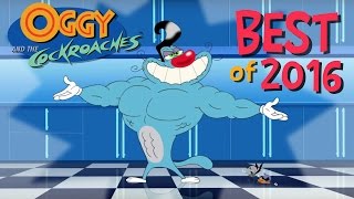 Top 10 Best episodes 2016  Oggy and the Cockroaches [upl. by Zeidman]