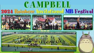 DUSK DESCENDS  2024 James Campbell HS quotSaberquot Marching Band  2024 Rainbow Invitational [upl. by Lenneuq316]