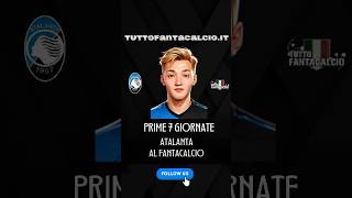 Rendimento Atalanta al Fantacalcio prime 7 giornate [upl. by Garfinkel347]