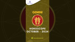 Gemini October 2024 Monthly Horoscope Predictions  October 2024 Horoscope  shortsfeed ytshorts [upl. by Dorej]