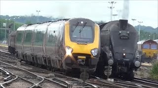 Trains  Eastleigh Railway Station amp Works  9th August 2018 [upl. by Howenstein918]