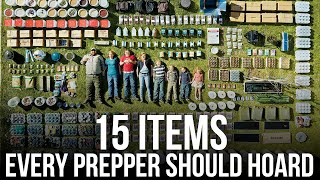 15 Items Every Prepper Should Hoard [upl. by Aryamo]