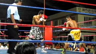 Froilan Saludar vs Llanos KO 1 [upl. by Ainevuol]