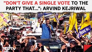 Arvind Kejriwal Speech  quotDont Give A Single Vote To The Party Thatquot Arvind Kejriwal At A Rally [upl. by Mosley]