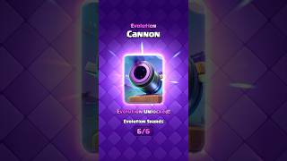 Evolution Cannon Guide clashroyale shorts [upl. by Alla]