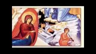 Kontakion of ChristmasOn this day the Virgin  English Orthodox Byzantine Chant [upl. by Notsnarc327]