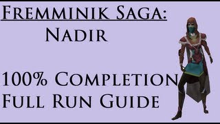 RSMini Fremminik Saga Nadir 100 Completion Guide [upl. by Matejka]