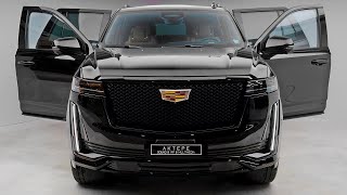 2022 Cadillac Escalade  Exterior and interior Details Luxury Large SUV [upl. by Thinia]