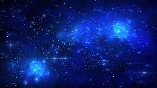 Classic Blue Galaxy 6000 Minutes Space Animation Longest FREE HD 4K 60fps Motion Background AAvfx [upl. by Gert925]