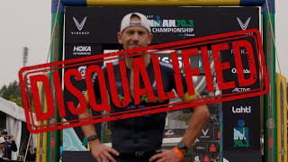 Disqualified at Ironman 703 World Championships [upl. by Amisoc]