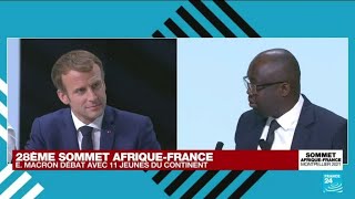 Sommet AfriqueFrance quotLe travail de mémoire de lesclavage et de la colonisation est enfin permisquot [upl. by Jehu]