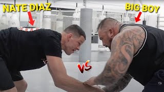 JIU JITSU With NATE DIAZ And BIG BOY [upl. by Mya]