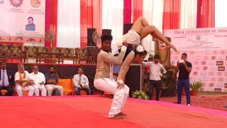 Artistic Yoga Dance Duet  by Arpan Anusha [upl. by Atinar]