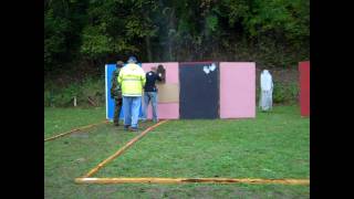 Shooting my first USPSA match with my SJC Glock 17 Open Race Gun  Chris Reibert [upl. by Elohcin623]