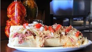 How to Make Pastrami Sandwiches  Sandwich Recipes  Allrecipescom [upl. by Heydon]