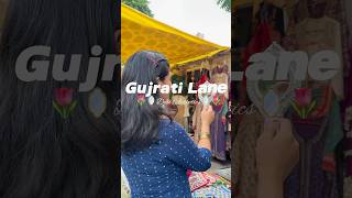 Janpath Market Gujarati Lane delhimarket festivewear  Muskan Dubey [upl. by Ayotal622]