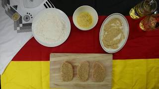 Recipe  Oktoberfest German Schnitzel with Käsespätzle  Aroma Rice Cooker [upl. by Nashom470]