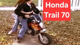 Honda Trail 70 Fun [upl. by Enomar]