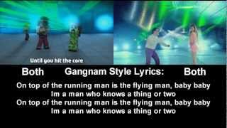 PSY  Gagnam Style강남스타일 VS Minecraft Style Lyrics and Side By Side Viewer [upl. by Ahsinan]