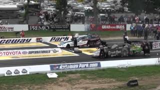 NHRA Top Fuel Funny CarRaceway Park Englishtown NJ [upl. by Okorih]