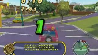 Simpsons Hit amp Run ESPAÑOL Level 1  Homer  Parte 3 [upl. by Stroud]