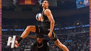 Juan ToscanoAnderson First Dunk  Round 1  2022 NBA Dunk Contest [upl. by Aneerehs]